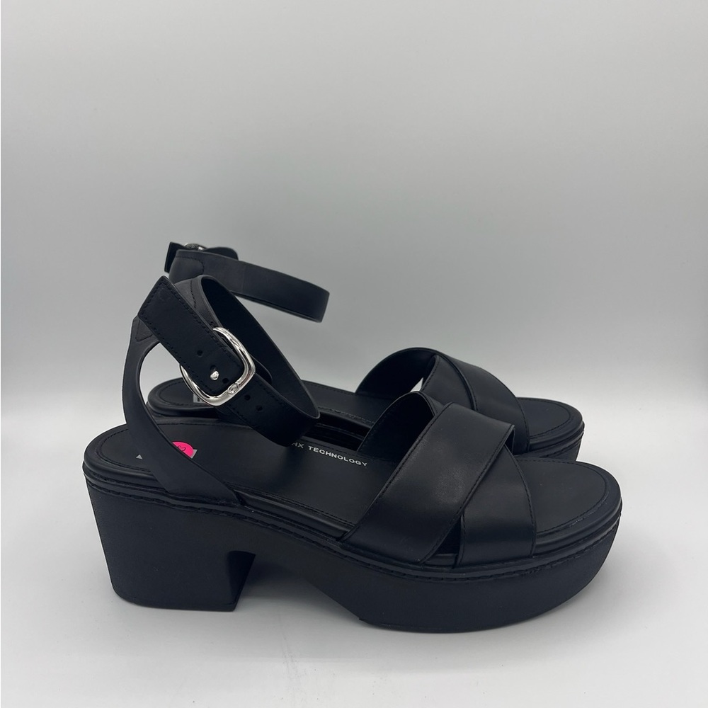 Fitflop Black Platform Sandals